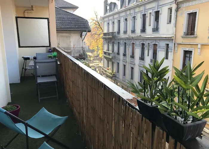 Apartman Le Gruffaz - Hyper Centre, Balcon Sur Canal *